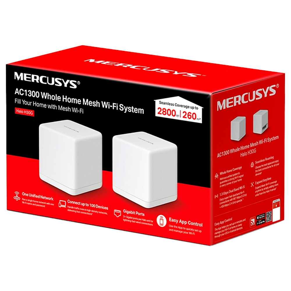 Mercusys Wi-Fi 5 AC1300 Halo H30 - Imagen 2