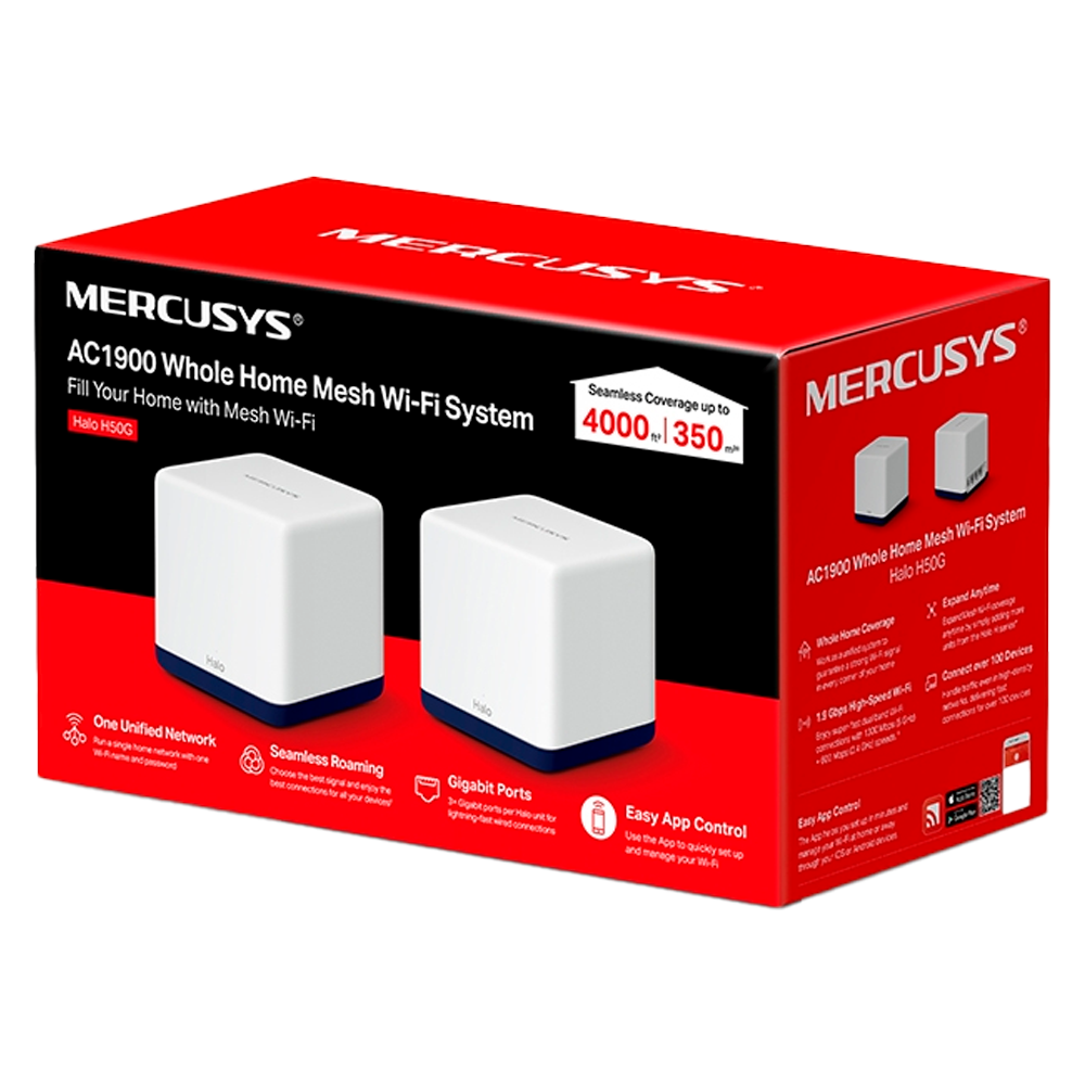 Mercusys Wi-Fi 5 AC1900 Halo H50G - Imagen 2