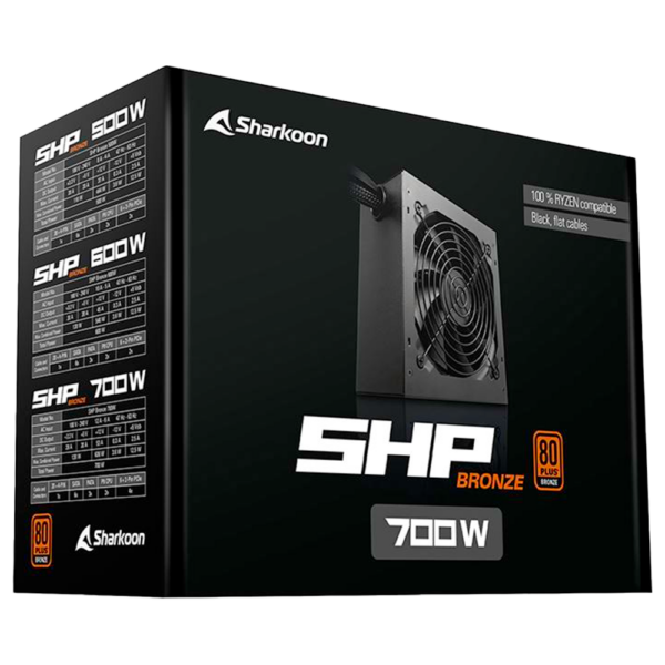 Sharkoon SHP 700W 80+ Bronze - Imagen 3