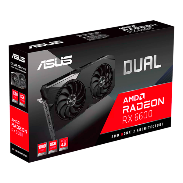 Asus Dual Radeon RX 6600 V2 8GB - Imagen 7